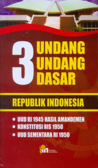 Image of 3 Undang Undang Dasar Republik Indonesia