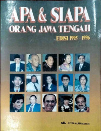 Image of Apa & Siapa Orang Jawa Tengah