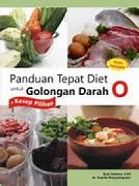 Image of PANDUAN TEPAT DIET UNTUKGOLONGAN DARAH O